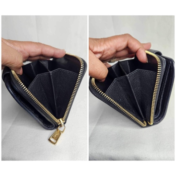 YSL YVES SAINT LAURENT SHORT ZIPPY SNAP WALLET/GENDERLESS - Picture 8 of 16